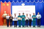 BAN THƯỜNG VỤ ĐẢNG ỦY PHƯỜNG BÌNH DƯƠNG GẶP MẶT, ĐỘNG VIÊN CÁN BỘ, CHIẾN SĨ BAN CHỈ HUY QUÂN SỰ PHƯỜNG