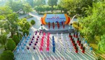 SÔI NỔI ĐỒNG DIỄN THỂ DỤC DƯỠNG SINH CHÀO MỪNG 34 NĂM NGÀY QUỐC TẾ NGƯỜI CAO TUỔI