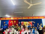 Khu phố Hoà Phú 3 tổ chức Đêm hội trăng rằm cho các bé thiếu nhi.