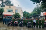 Công an phường Bình Dương phát động đợt cao điểm đảm bảo trật tự an toàn giao thông, trật tự đô thị và trật tự công cộng