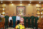 Phường Bình Dương thăm, chúc mừng các đơn vị quân đội nhân Ngày thành lập Quân đội nhân dân Việt Nam 22/12