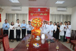 Phường Bình Dương thăm, chúc mừng các đơn vị y tế nhân Ngày Thầy thuốc Việt Nam