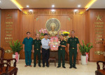 Phường Bình Dương tiếp Đoàn Lữ đoàn 98 (Cục Tác chiến điện tử) đến thăm, chúc Tết Nguyên đán Bính Ngọ năm 2026