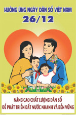 PHƯỜNG BÌNH DƯƠNG: HƯỞNG ỨNG THÁNG HÀNH ĐỘNG QUỐC GIA VỀ DÂN SỐ VÀ NGÀY DÂN SỐ VIỆT NAM 26/12